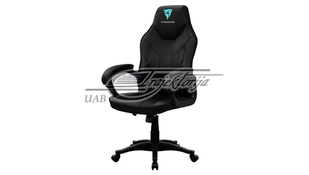 Žaidimų kėdė AeroCool EC1 AERO-EC1-B, juoda цена и информация | Biuro kėdės | pigu.lt