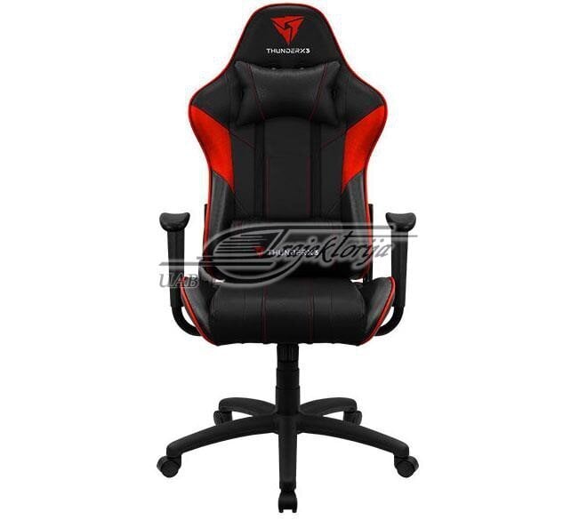 Žaidimų kėdė Aerocool EC3 AERO-EC3-BR, juodos/raudonos spalvos kaina ir informacija | Biuro kėdės | pigu.lt