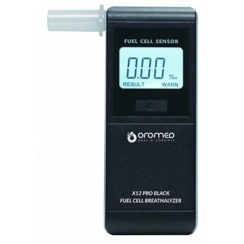 Elektrocheminis alkotesteris OROMED X12 PRO BLACK цена и информация | Alkotesteriai | pigu.lt