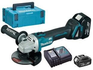 Угловая шлифовальная машина Makita 1100 Вт, 125 мм цена и информация | Шлифовальные машины | pigu.lt