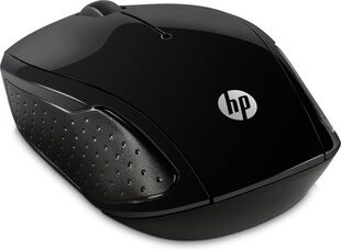 Мышь HP 200, черная цена и информация | Мыши | pigu.lt