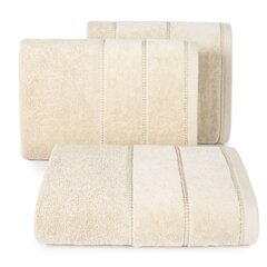 Medvilninis rankšluostis, smėlio spalva, 50x90 cm. kaina ir informacija | Rankšluosčiai | pigu.lt