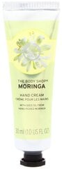 Rankų kremas The Body Shop Moringa Hand Cream, 30 ml kaina ir informacija | Kūno kremai, losjonai | pigu.lt