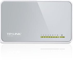 TP-LINK TL-SF1008D (8 x 10/100Mbps) kaina ir informacija | Komutatoriai (Switch) | pigu.lt