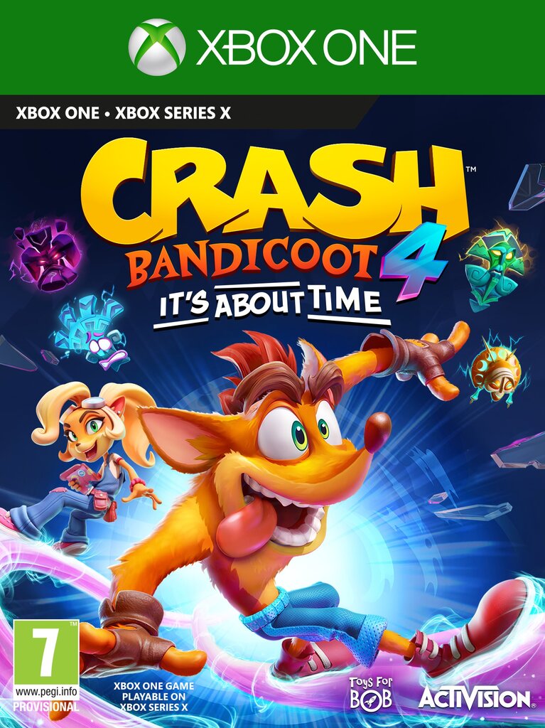 Crash Bandicoot 4: It’s About Time Xbox One цена и информация | Kompiuteriniai žaidimai | pigu.lt