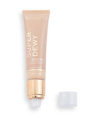 Skystas makiažo pagrindas Makeup Revolution London Superdewy Skin Tint 55 ml, Medium Light kaina ir informacija | Makiažo pagrindai, pudros | pigu.lt