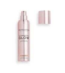 Skaistalai Makeup Revolution London Glow & Illuminate 40 ml, Gold kaina ir informacija | Bronzantai, skaistalai | pigu.lt