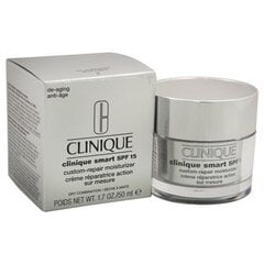 Veido kremas nuo raukšlių Clinique Clinique Smart SPF15, 50 ml kaina ir informacija | Veido kremai | pigu.lt