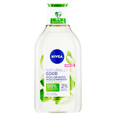 Micelinis vanduo Nivea Naturally Good Micellar Water, 400 ml kaina ir informacija | Veido prausikliai, valikliai | pigu.lt