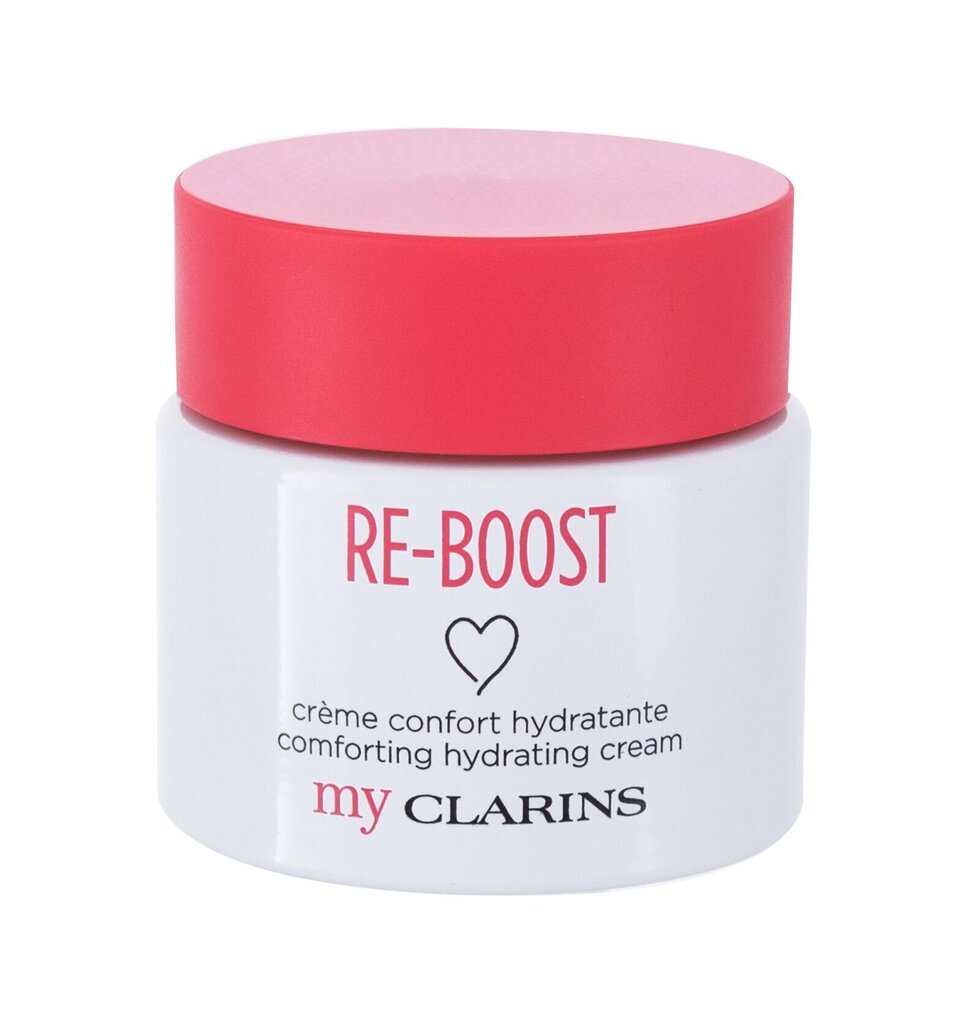 Raminantis drėkinamasis veido kremas Clarins My Clarins Re-Boost, 50 ml kaina ir informacija | Veido kremai | pigu.lt