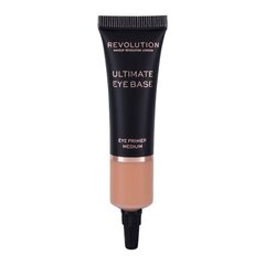 База под тени для век Makeup Revolution Ultimate Eye Base Medium, 15 мл цена и информация | Тушь, средства для роста ресниц, тени для век, карандаши для глаз | pigu.lt