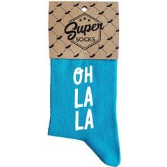 Moteriškos kojinės Oh La La, mėlynos kaina ir informacija | Originalios kojinės | pigu.lt