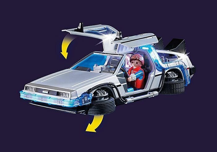 70317 PLAYMOBIL® Back to the future DeLorean цена и информация | Konstruktoriai ir kaladėlės | pigu.lt