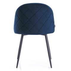 Kėdė Homede Faro, mėlyna kaina ir informacija | Virtuvės ir valgomojo kėdės | pigu.lt