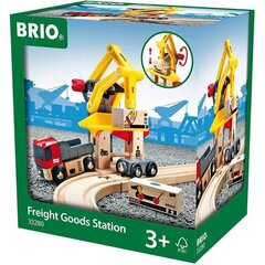 Грузовая станция Brio Railway, 33280 цена и информация | Игрушки для мальчиков | pigu.lt