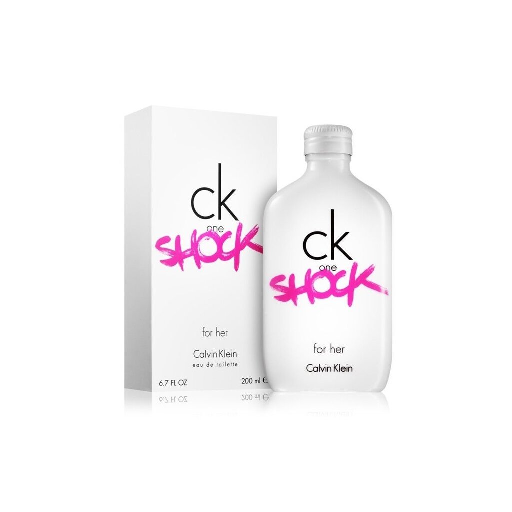 Tualetinis vanduo Calvin Klein CK One Shock for Her EDT moterims 200 ml kaina ir informacija | Kvepalai moterims | pigu.lt