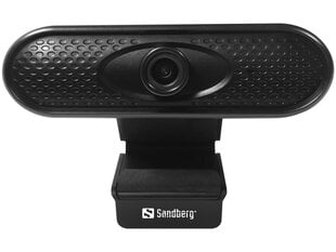 Sandberg USB Webcam 1080P HD цена и информация | Компьютерные (Веб) камеры | pigu.lt