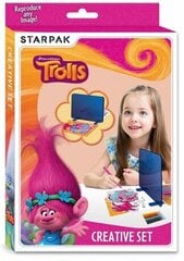 Волшебное зеркало для раскрашивания Тролли цена и информация | Развивающие игрушки | pigu.lt