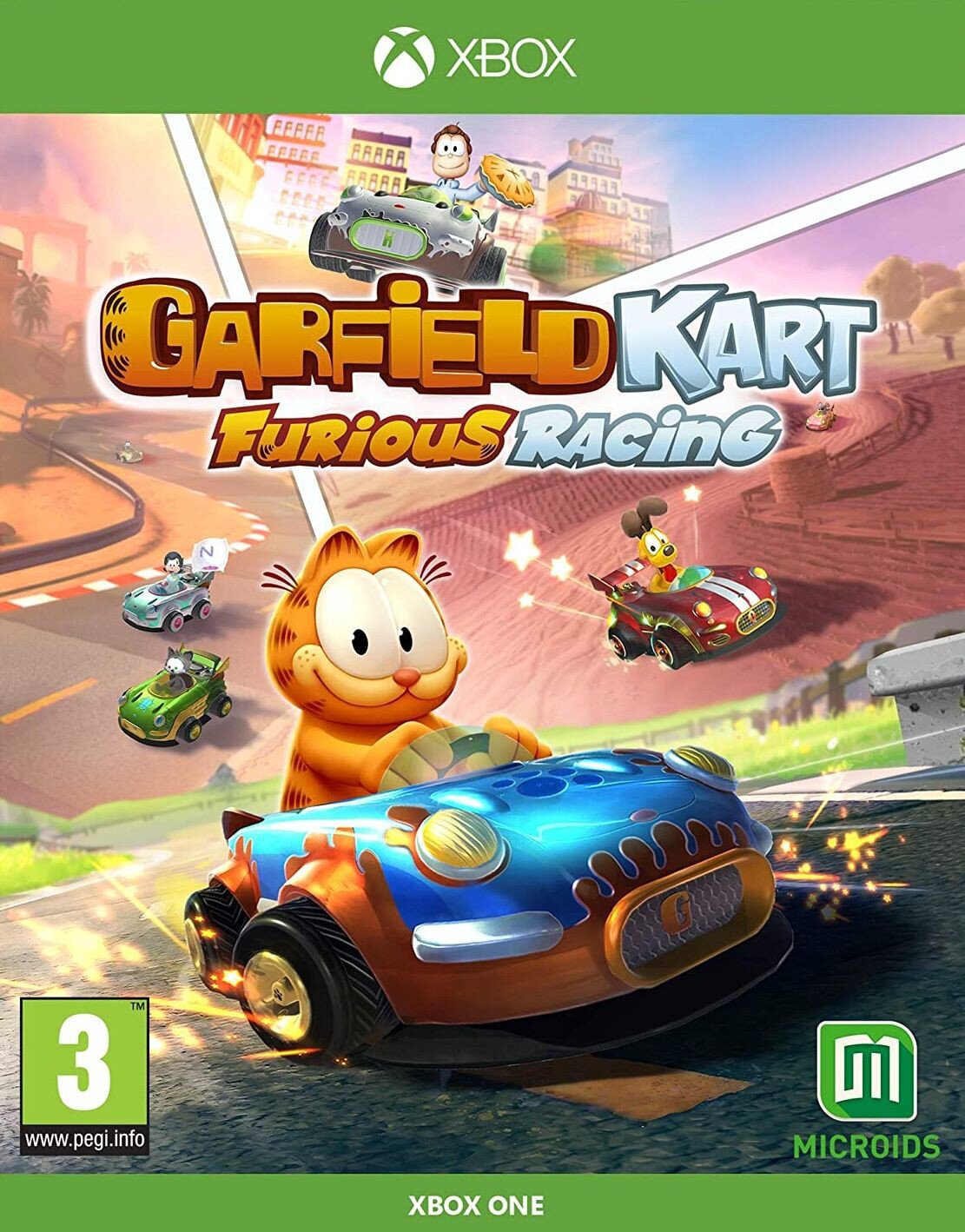 Компьютерная игра Garfield Kart Furious Racing Xbox One цена | pigu.lt