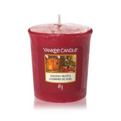 Ароматическая свеча Yankee Candle Holiday Hearth, 49 г цена и информация | Подсвечники, свечи | pigu.lt