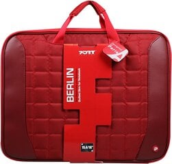 Карман для ноутбука Port Designs "Берлин" 15-16 "красный EOL цена и информация | Рюкзаки, сумки, чехлы для компьютеров | pigu.lt