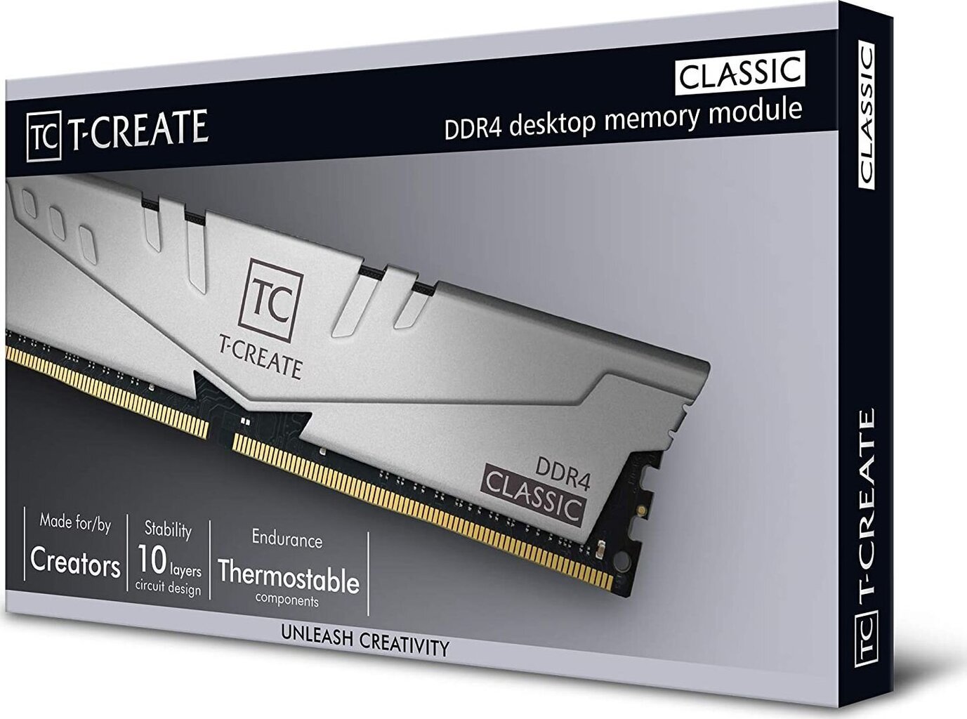 Team Group T-Create Classic 10L, 64GB (2x32GB), DDR4, 3200MHz (TTCCD464G3200HC22DC01) цена и информация | Operatyvioji atmintis (RAM) | pigu.lt