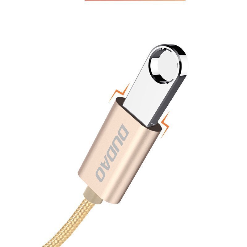 Dudao adapterio kabelis OTG USB 2.0 į USB Type C pilkas (L15T) kaina ir informacija | Laidai telefonams | pigu.lt