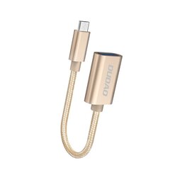 Кабель-переходник Dudao USB-micro USB 2.0 OTG серый (L15M) цена и информация | Адаптеры, USB-разветвители | pigu.lt