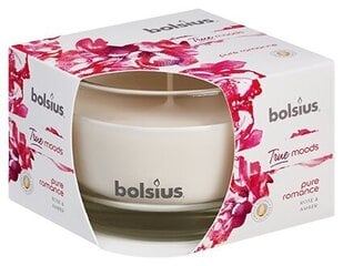 Ароматическая свеча Bolsius True Moods Pure Romance цена и информация | Подсвечники, свечи | pigu.lt