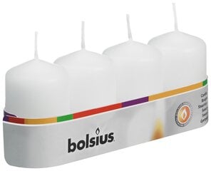 Cilindrinės žvakės Bolsius, 6x4 cm kaina ir informacija | Bolsius Baldai ir namų interjeras | pigu.lt