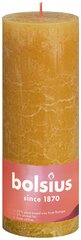 Цилиндрическая свеча Bolsius, 19x6.8 см цена и информация | Подсвечники, свечи | pigu.lt