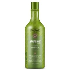 Intensyviai drėkinantis šampūnas plaukams su Argano aliejumi Inoar Argan Oil, 1000 ml kaina ir informacija | Šampūnai | pigu.lt