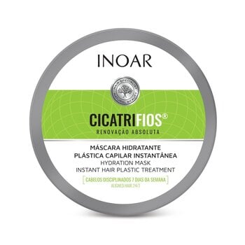 Маска для восстановления структуры волос Inoar CicatriFios, 250 г цена и информация | Средства для укрепления волос | pigu.lt
