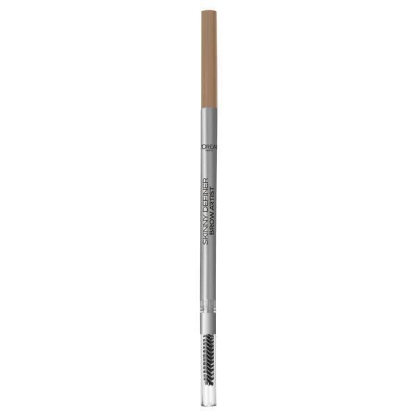 Vandeniui atsparus antakių pieštukas su šepetėliu L'oreal Paris Brow Artist Skinny Definer 1,2 g, 101 Blonde kaina ir informacija | Antakių dažai, pieštukai | pigu.lt