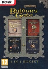 PC Baldur's Gate: 4 in 1 Box Set kaina ir informacija | Kompiuteriniai žaidimai | pigu.lt