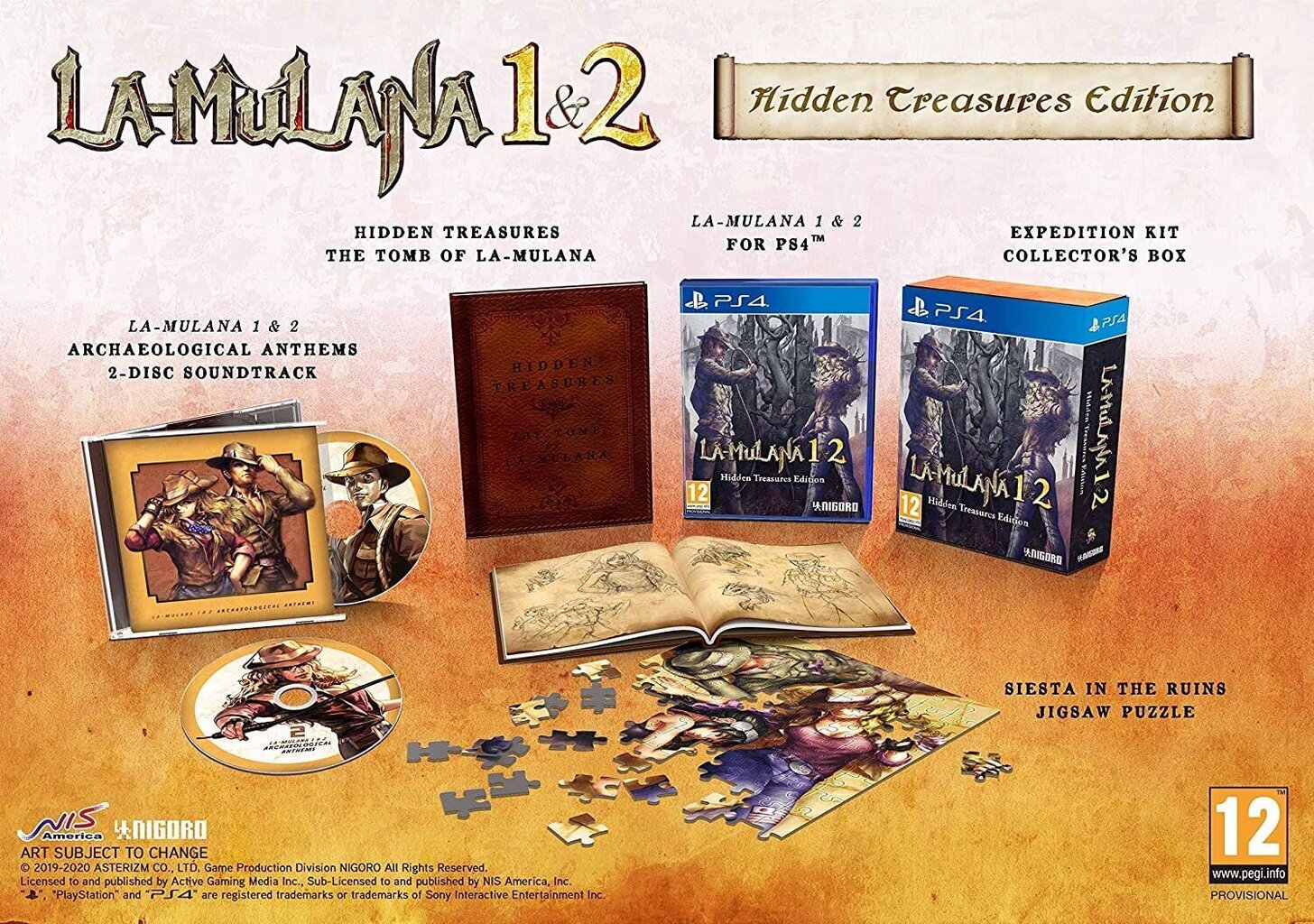 PS4 LA-Mulana 1 & 2: Hidden Treasures Edition kaina ir informacija | Kompiuteriniai žaidimai | pigu.lt