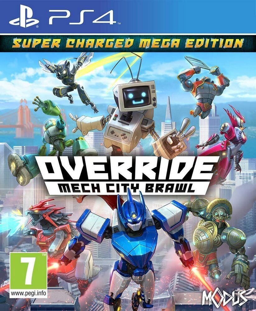 Компьютерная игра PS4 Override: Mech City Brawl Super Charged Mega Edition  цена | pigu.lt