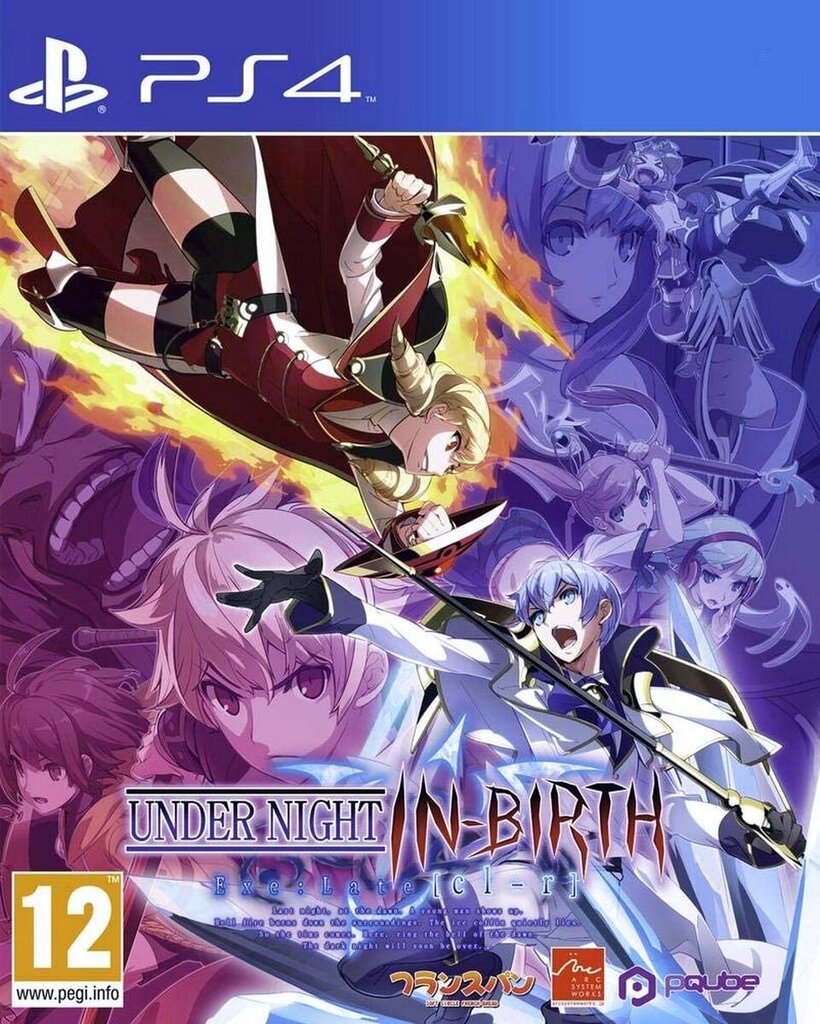 Компьютерная игра PS4 Under Night In-Birth Exe:Late(Cl-R) цена | pigu.lt