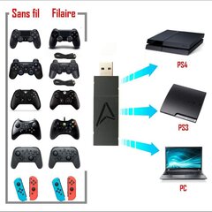 Adapteris Steel Play Cross Drive Controller PS4 USB kaina ir informacija | Adapteriai, USB šakotuvai | pigu.lt