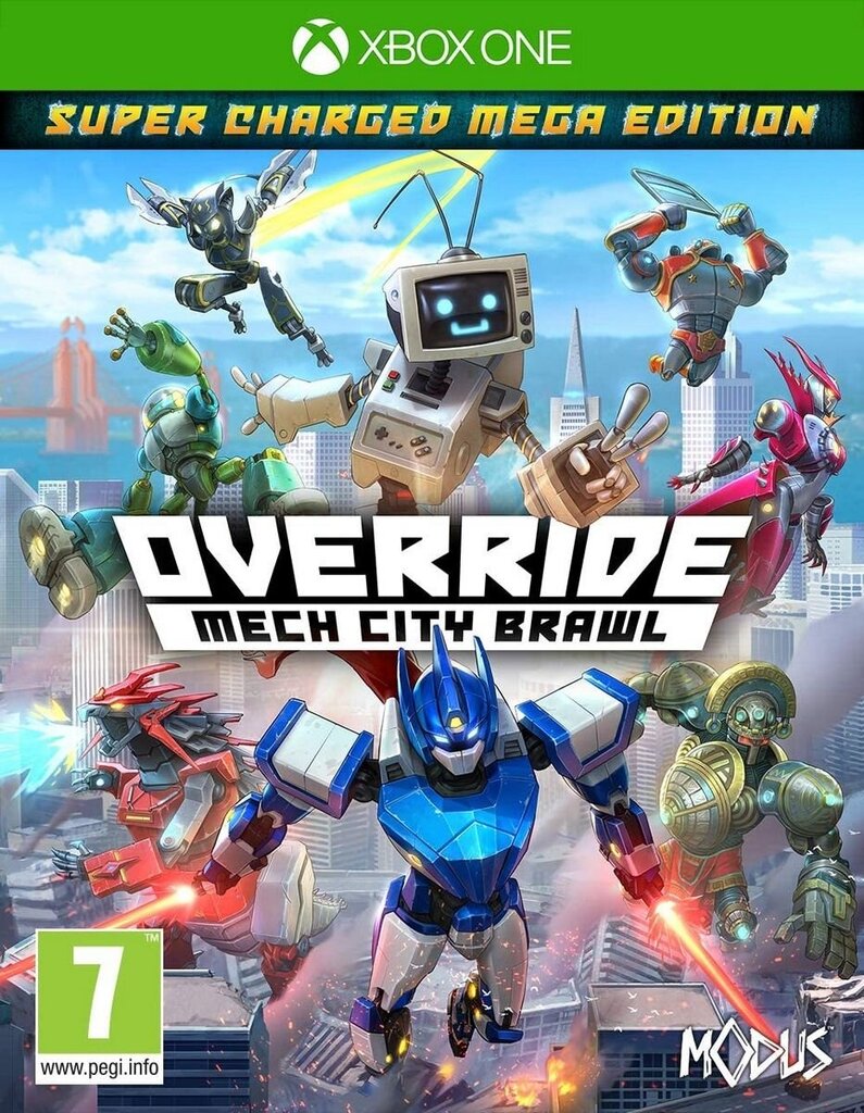 Xbox One Override: Mech City Brawl Super Charged Mega Edition kaina ir informacija | Kompiuteriniai žaidimai | pigu.lt