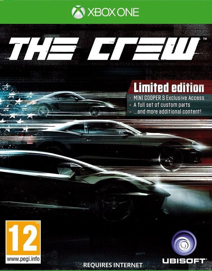 Crew Limited Edition, Xbox One цена и информация | Kompiuteriniai žaidimai | pigu.lt