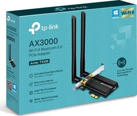 TP-Link Archer TX50E kaina ir informacija | Maršrutizatoriai (routeriai) | pigu.lt