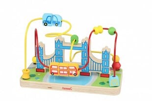 Деревянный лабиринт Лондон цена и информация | Игрушки для малышей | pigu.lt
