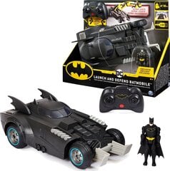Радиоуправляемая модель автомобиля с фигуркой Spin Master Batman Batmobile цена и информация | Игрушки для мальчиков | pigu.lt