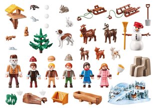 70260 PLAYMOBIL® Рождественский календарь Зимний мир Хайди цена и информация | Конструкторы и кубики | pigu.lt