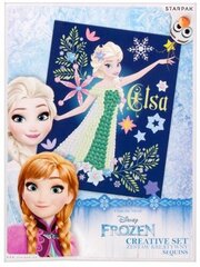 Kūrybinis rinkinys - paveikslo dekoravimas Starpak "Frozen Elsa" kaina ir informacija | Lavinamieji žaislai | pigu.lt