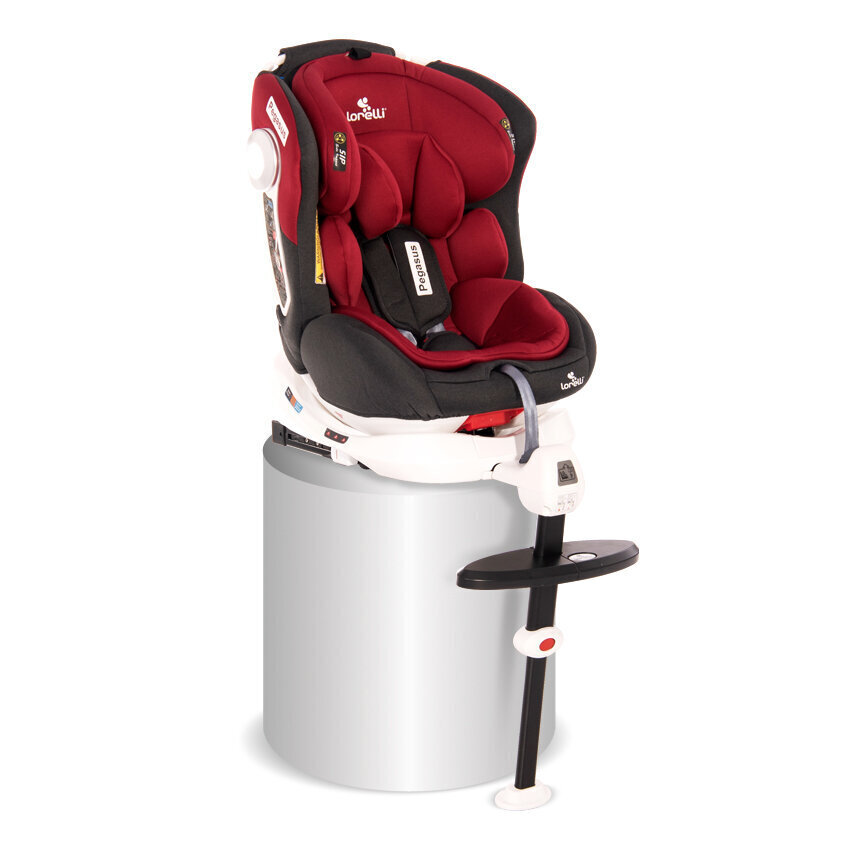 Automobilinė kėdutė Lorelli Pegasus, Isofix, 0-36 kg, Red&Black kaina ir informacija | Autokėdutės | pigu.lt