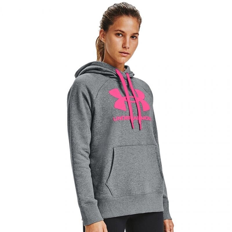 Džemperis moterims Under Armour Rival Fleece Logo W 1356318 012, 67133 цена и информация | Džemperiai moterims | pigu.lt