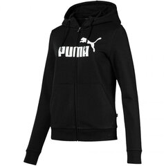 Džemperis moterims Puma ESS Logo Hooded W Fl 851811 01 (67134), juodas цена и информация | Женские толстовки | pigu.lt