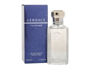 Tualetinis vanduo Versace The Dreamer EDT vyrams 50 ml kaina ir informacija | Versace Kvepalai, kosmetika | pigu.lt